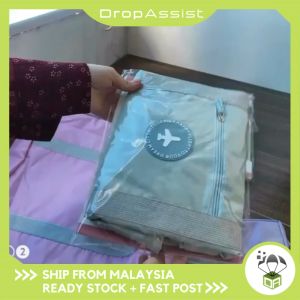 DROPASSIST 2180 READY STOCK Waterproof Foldable Duffel Large Storage Travel Bag for Luggage Beg Melancong Baju