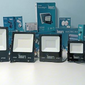 LUNARX Eco-Series SMD LED Flood Light Heavy Duty Waterproof 30W 50W 100W 150W 200W for Outdoor Indoor Light