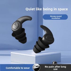 MONLEYTA | Professional Noise-Cancelling Earplugs For Sleeping Quiet Earphones Silicone Material Ideal For Noise Reduction In Dormitories