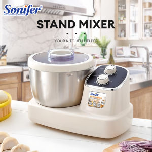 Sonifer Electric Dough Mixer 5L 500W Kneader Mixer Electric Mixer for Baking With 304 Stainless Steel