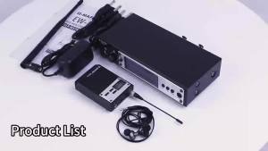 G-MARK | Stereo In-Ear Monitor System G-MARK EW-D Wireless Stage Return For Guitar Studio Band Performance Show