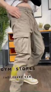 HCM Quần Jogger Kaki Túi Hộp BO CHÂN Nam Quần Jogger Kaki Chất Vải Kaki Cotton cao cấp CHUẨN VNXK HKK6868