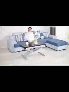 LA SEDIA Multi-functional table table Household small apartment small movable folding table desk coffee table dual-use storage