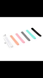Cable Silicone Strap Silicone Cable Organizer Clips Wire Cord Winder Portable Headphone Data Line Accesories