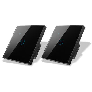 Smart Life Tuya WiFi Light Stair Switch 2Gang 1/2/3Way Control Smart Wall Wireless House Touch Cross Switch Google Home Alexa
