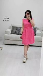 Dress Midi Wanita Murah Tanpa Lengan (AND30 Fitflare 7 Warna)