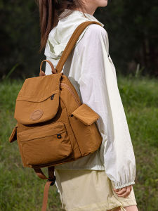 Tao Xiao Qi New Fashionable Versatile Ladies Sports Travel Bag Large Capacity Backpack Multiple Wearing Methods Outdoor Function Style