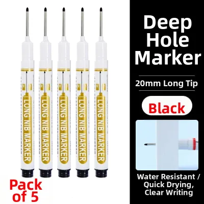 Long Head Fine Tip Waterproof Marker Pen for Woodworking