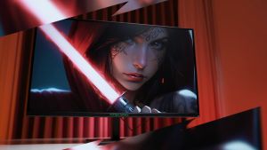 TITAN ARMY 32” IPS QHD 2K 165Hz 1ms HDR10 100%sRGB Adaptive Sync Gaming Monitor (P32H2R)