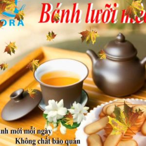 Bánh lưỡi mèo kiểu Nhật Sora thơm ngon giòn xốp