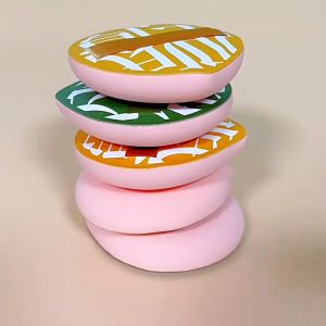 MELEDE Sponge Puff Bedak Cair Spons Cushion Foundation Wajah Profesional Ekstra Besar Ekstra Tebal 7cm Super Lembut / Foam Bedak / Tempat Bedak / Sponge Bedak / Spons Bedak