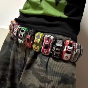 Y2K Personality Colorful Car Waist Belt Chain Punk Youth Style Belt with Multi-function and Fashion Sense Ins Versatile Jeans