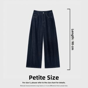 Slim Light Vintage Wide Leg Jeans