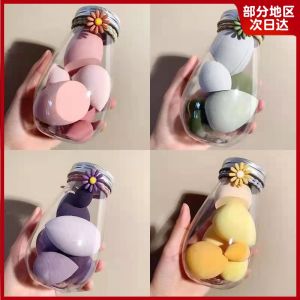 Ultra-Soft Makeup Sponge Airless Packaging Fine Texture Powder-Free Dry-Wet Use Beauty Blender Foundation Liquid Makeup Tool