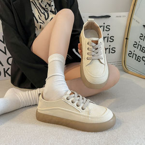 Soft Leather Casual Shoes Womens New 2025 Spring Season Flat Bottom Slip-On Pregnancy Shoes Casual Board Shoes