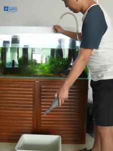 YEE Aquarium Water Changer Fish Tank Cleaning Tool With Easy Handling To Wash Sand Waste Suction | Fish Tank Cleaner Hand Pump 换水泵