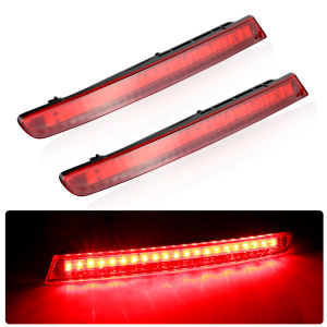 2PCS LED Rear Bumper Reflector Light For Ford Explorer 2011-2015 OEM#BB5Z15A449CBB5Z15A448B Tail Brake Fog Lamp Car Accessories