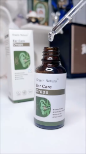 Kreain Nature Ear Care Drops | Dung Dịch Nhỏ Tai Thiên Nhiên | Hỗ Trợ Ù Tai Ngứa Tai Làm Sạch Tai