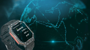 2025 Rainbuvvy พร้อม Ai ChatGPT GPS สมาร์ทวอท์ช KR92 3ATM กันน้ํา 450mAh โทรผ่านบลูทูธไฟฉาย LED กลางแจ้งเข็มทิศ Heart Rate กีฬากลางแจ้ง Smartwatch