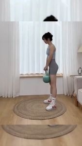 Soft Kettlebell 2/4/6/8/10/12KG Soft Shell Womens and Mens fitness equipment training Shaping squat Kettlebell，Anti-Slip Wide-Grip Handle for Home Soft Kettlebell， Dumbbell Set PVC Kettle Bell Soft Shell Womens and Mens General Soft Kettlebell