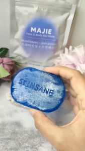SKINSANE SR12 SABUN MAJIE FACE & BODY SOAP 80 gr PENCUCI MUKA & TUBUH UNTUK MENCERAHKAN DAN MENUTRISI KULIT