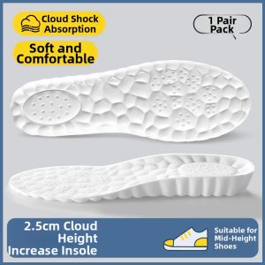 LINGMIAO | Comfortable Antibacterial Height Increasing Insoles 2cm