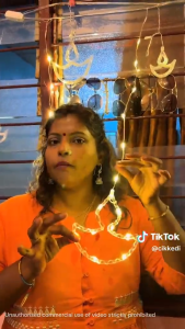 【Upgrade 3Colors】5M Diwali Diya Lights 11Modes Flashing Hanging Curtain Lights HighLight Led Indian Diwali Deepavali Decoration