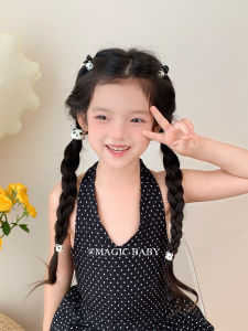 Cute Cartoon Panda Hair Clips Baby Girls Princess Headband Hair Ties Hair Bands Hair Accessories Small Size Female Children