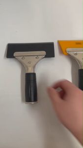 ด้ามสแตนเลสไม่ขึ้นสนิม ยางรีดน้ำกะจก ด้ามสแตลเลส ยางรีดฟิล์มกระจก ยางรีดสติ๊กเกอร์ อุปกรณ์ติดฟิล์มกรองแสง เครื่องมือช่างฟิล์ม ไล่นำ้ไล่อากาศ