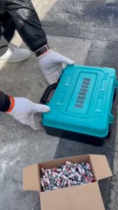 MÁY BẮN ĐINH SÚNG BẮN ĐINH HẠT NỔ MẪU MỚI 2023TẶNG KÈM 20 ĐINH (BẢO HÀNH 12THÁNG)