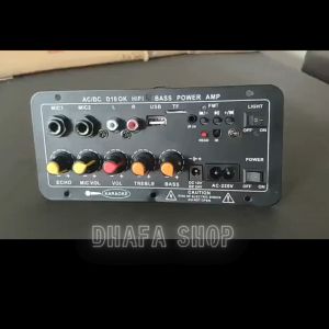 BARU TaffSTUDIO Amplifier Board Audio Bluetooth USB SubwooferSuper Bass  DC 12V - D30