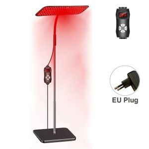 660nm 850nm LED Red Light Therapy Panel with Stand Near Infrared Therapy Lamp Devices for Body Pain Relief and Skin Care