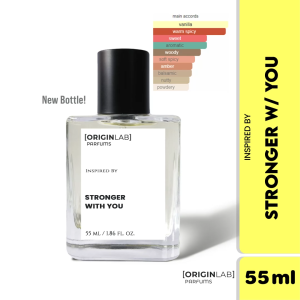OriginLab STRONGER w/ YOU - Premium Inspired Mens Fragrance - Hypoallergenic Scent 30% Oil Concentration Long-Lasting 55ml