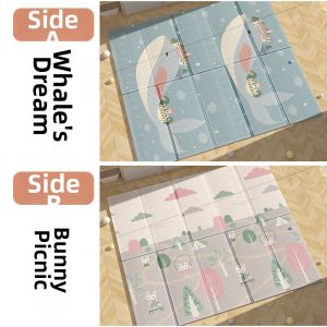 Thick Double-sided Foldable Baby Crawl Mat