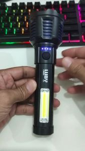 Senter LED Super Terang Flashlight Multifungsi LUBY L8965A