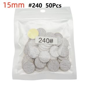 50Pcs Per Bag Replaceable Sanding Disc Nail Drill Bit for Pedicure Foot Care – Thick Sanding Pads (Coarse/Medium/Fine) 15mm–35
