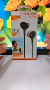 Handsfree + Mic XT-20 Headset Stereo Earphone Heave Bass Universal