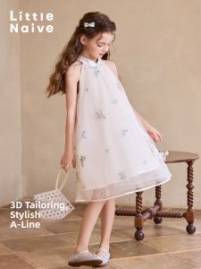 Little Naive | Summer New Children Chinese Style Qipao Dress