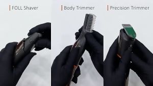 SAMSUNG 6-in-1 Hair Clippers Professional Hair/Nose Trimmer for Men Electric Hair Cutting Machine Electric Shaver for Men Rechargeable Shaver Portable Shaver Professional Razor Beard Trimmer Washable