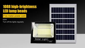 1600W Waterproof Solar Flood Light: Outdoor & Garden Night Lighting