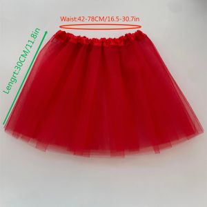 Childrens mesh tutu skirt suitable for childrens holiday costumes dance performances party celebrations and more