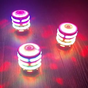 Đồ chơi con quay cù quay có nhạc và đèn LED phát sáng