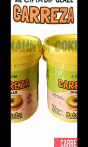 Carreza Dip Glaze Assorted Flavors 1kg - Glaze Kue Donat/Cokelat/Tiramisu/Strawberry/Vanilla