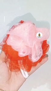 spons mandi shower puff jaring  sponge mandi