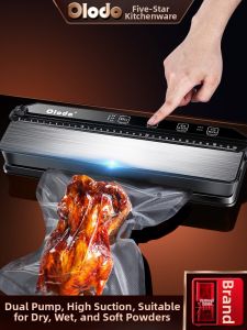 Olodo | Dual Pump Vacuum Sealer Home Commercial Automatic