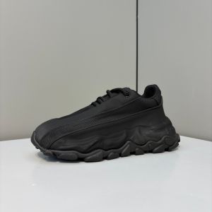 Comfortable Trendy Outdoor Mens Shoes Fall 2025 New Style Dad Shoes Thick Bottom Heightening Fashionable All-Match Super Fiber Leather