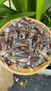 Túi 1Kg Kẹo Chuối Đậu Phộng Bến Tre - đồ ăn vặt - kẹo chuối bến tre