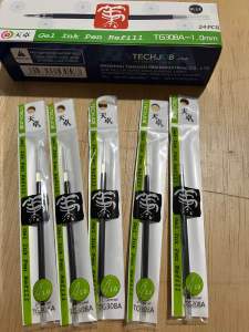 Refill Tinta 1.0mm Tizo TG-340 Biru Hitam (24pc)