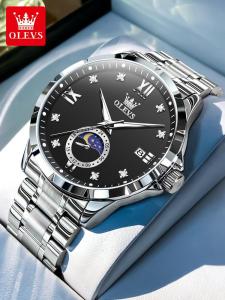 OLEVS | Automatic Steel Strap Business Waterproof Mens Watch