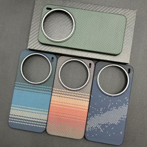 Ultra-Thin Carbon Fiber Phone Case for Vivo X300 X200 pro Mini Business Style Protective Shell Lightweight Frosted Hard Cover